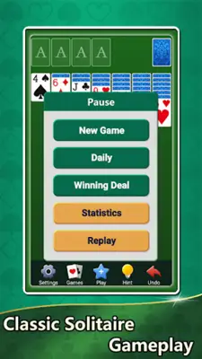 Aged Solitaire Collection android App screenshot 4